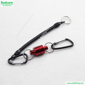 magnetic net holder with double clips and cord