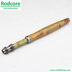 natural burled wood handle kit
